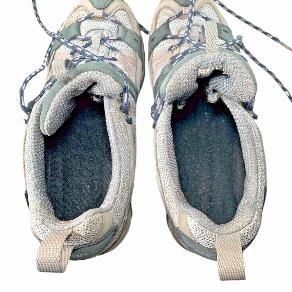 Merrell Womens Siren Sport Hiking Trail Shoes Gore-Tex Gray Lace Up Sz 7.5 Outdo - Picture 4 of 9